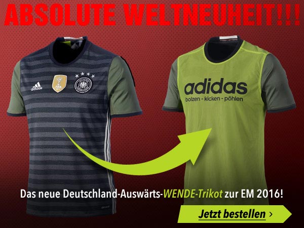 Das neue Away-Trikot von Deutschland 